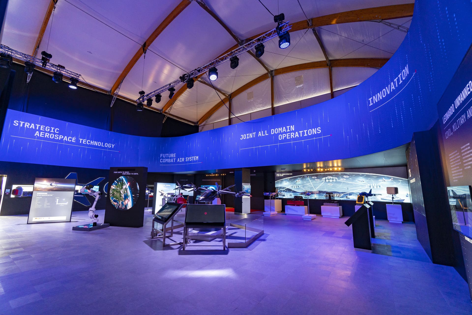 Premium exhibition chalet designed by Touch Concept